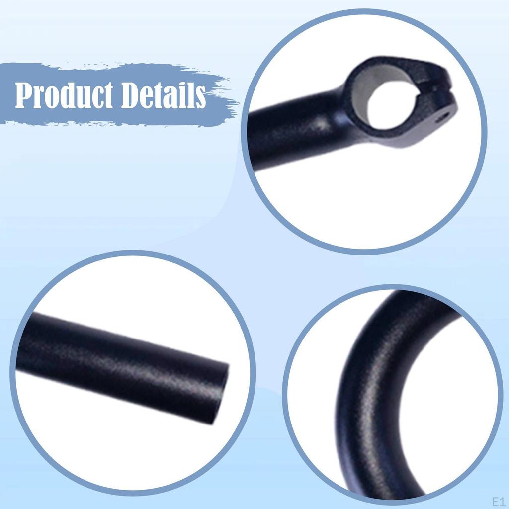 Bike Handlebar Bicycle Vice Bar Ultralight Equipment Sturdy Practical Aluminum Alloy External Angle