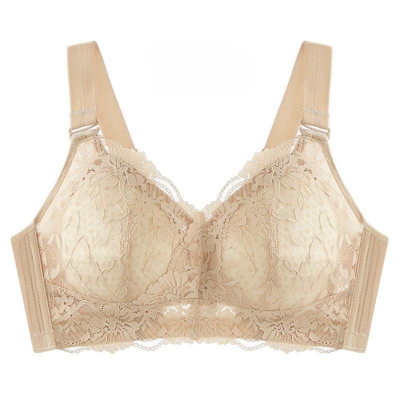 

Большая грудь делает вас визуально меньше и стройнее Игривый бюстгальтер с полной чашкой Удобное и дышащее сексуальное нижнее белье 95E абрикосовый