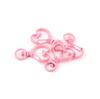 5Pcs/Lot Colorful Metal Heart Lobster Clasp Hooks Key Rings Connectors for DIY Keychain Jewelry Making Findings Accessories