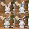 Zodiac Rabbit Plush Toy With Pp Cotton Filling For Kids And Collectors