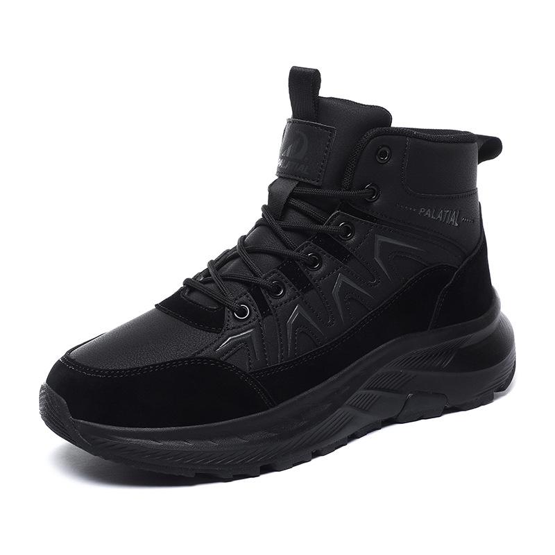 New Mid-top Wear-resistant and Non-slip Winter Outdoor Cold-resistant Velvet Warm Cotton Shoes