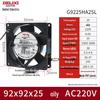 Delixi Axiallüfter 220V für Industrieschränke und Schweißmaschinen, 24V DC Kühlventilator.