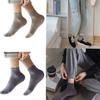 Mens Athletic Basic Solid Color Cotton Crew Socks Moisture Wicking Running Elastic Cuff Short Tube Ankle Socks for Men