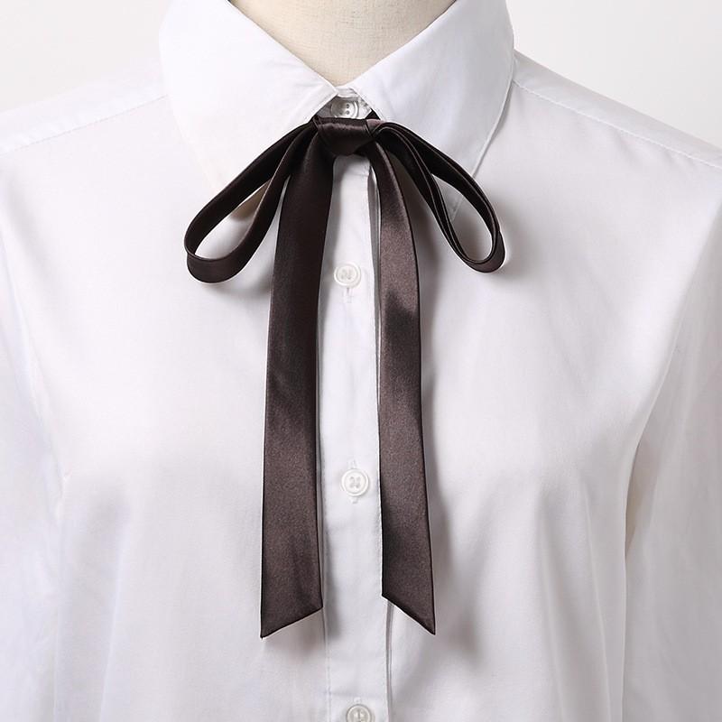 Hand-tied JK Bow Tie, Narrow And Versatile Bow Ribbon