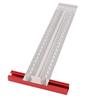 Marking T Ruler Stainless Steel Carpenter Hole Measuring Position Scribing Tool 200mm