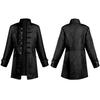  New Men's and Children's Dress Coat Solid Color Fashion Steampunk Retro Uniform Stand-up Collar