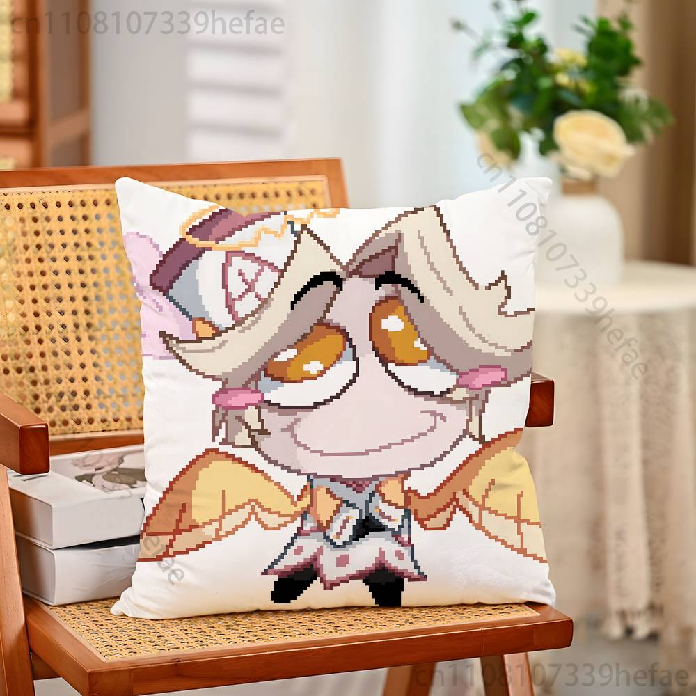 HHazbin Hotel Abel Pillow Cases for Bedroom Living Room Sofa Home Decor Polyester Cushion Cover with Zipper