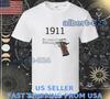 NEW SHIRT 1911 CLASSIC GUN BROWNING LOGO T Shirt FUNNY AMERICAN SIZE S TO 5XL