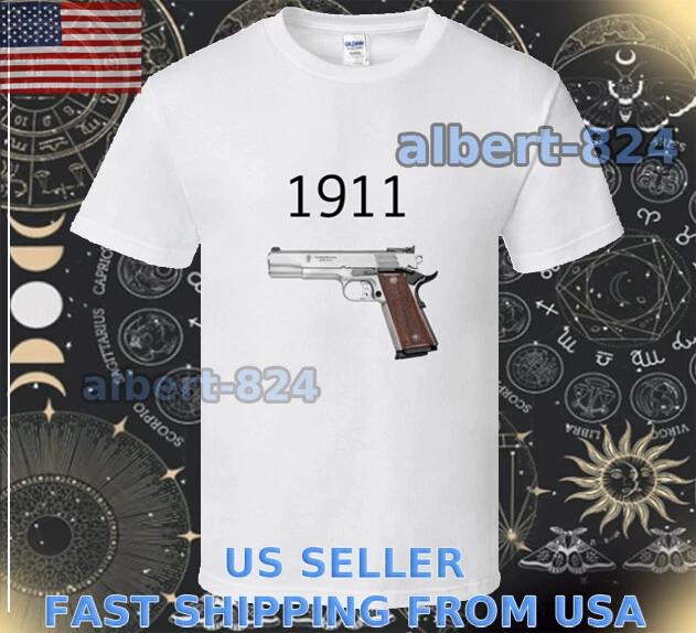

NEW SHIRT 1911 CLASSIC GUN BROWNING LOGO T shirt FUNNY AMERICAN SIZE S TO 5XL 2XL
