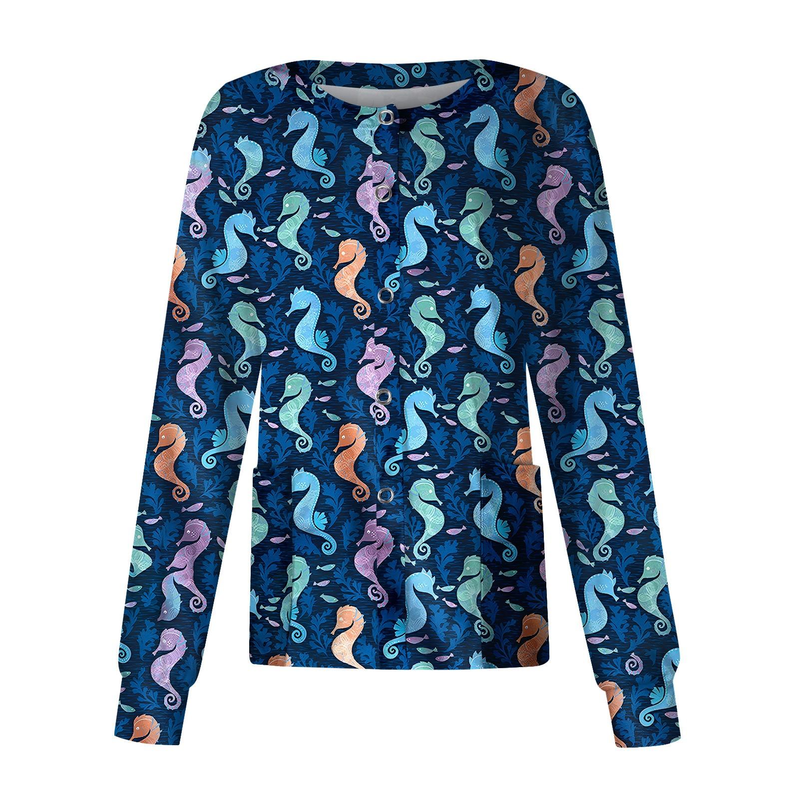 

Женский однобортный защитный комбинезон с длинным рукавом и карманом, рабочий воротник-стойка, кардиган, куртка, топ XXL