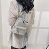 Small Niche Design Chinese Style Embroidered Flower Bag, New Fashionable Backpack for Women's Outdoor Travel, Small Backpack