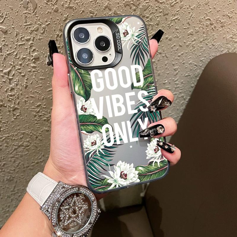 Flower Butterfly Leopard Patterned Cases For iPhone 11 12 13 15 Pro Max Plus Mini Shockproof Bumper Cover For iPhone 14 7 XS X Protective Phone Case