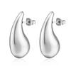 Stainless Steel Chunky Hoop Earrings for Women Teen 18K Gold Plated Hypoallergenic Thick Huggie Hoop Jewelry for Christmas Gifts