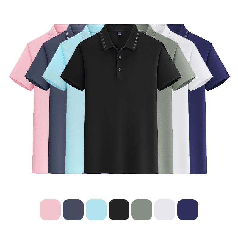 Jihua Unisex Cooling Seamless Antibacterial Polo Shirt KMJPT71