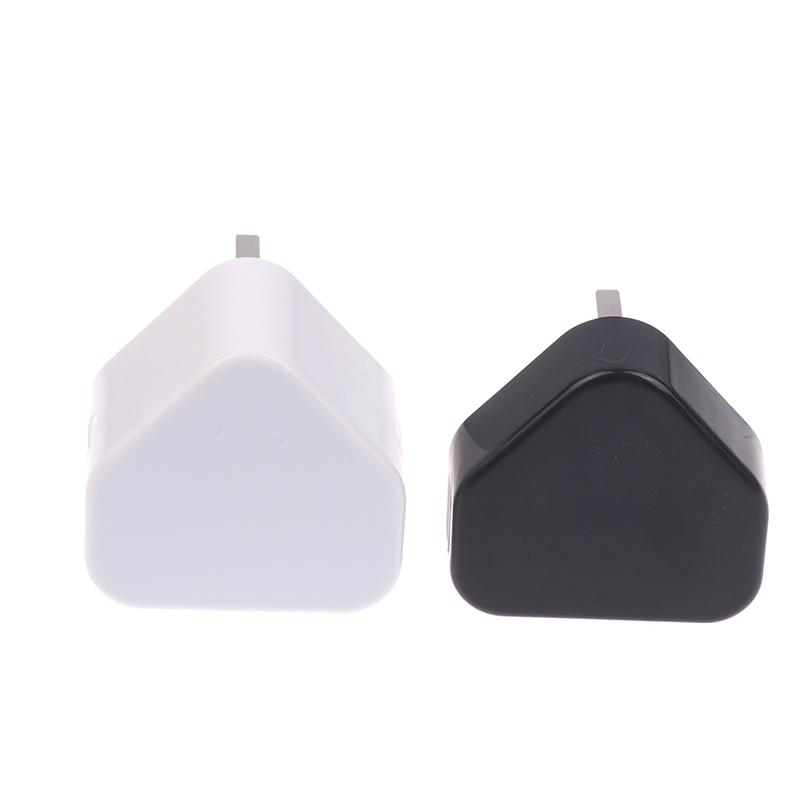 1Pc 3 Pin 1/3Ports Uk Plug 1/3 Amp 5V Usb Adapter Wall Charger Home Charging For Phones Universal Phone Adapter Socket