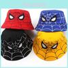 Spider-Man Fischerhut für Kinder, Baumwollmaterial, Perfekter Sommer-, Herbst-Winterhut