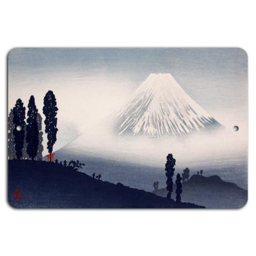 Majestic Mount Fuji Tranquil Elegance on MetalAluminum 20x30cm(7.8x11.8inch)