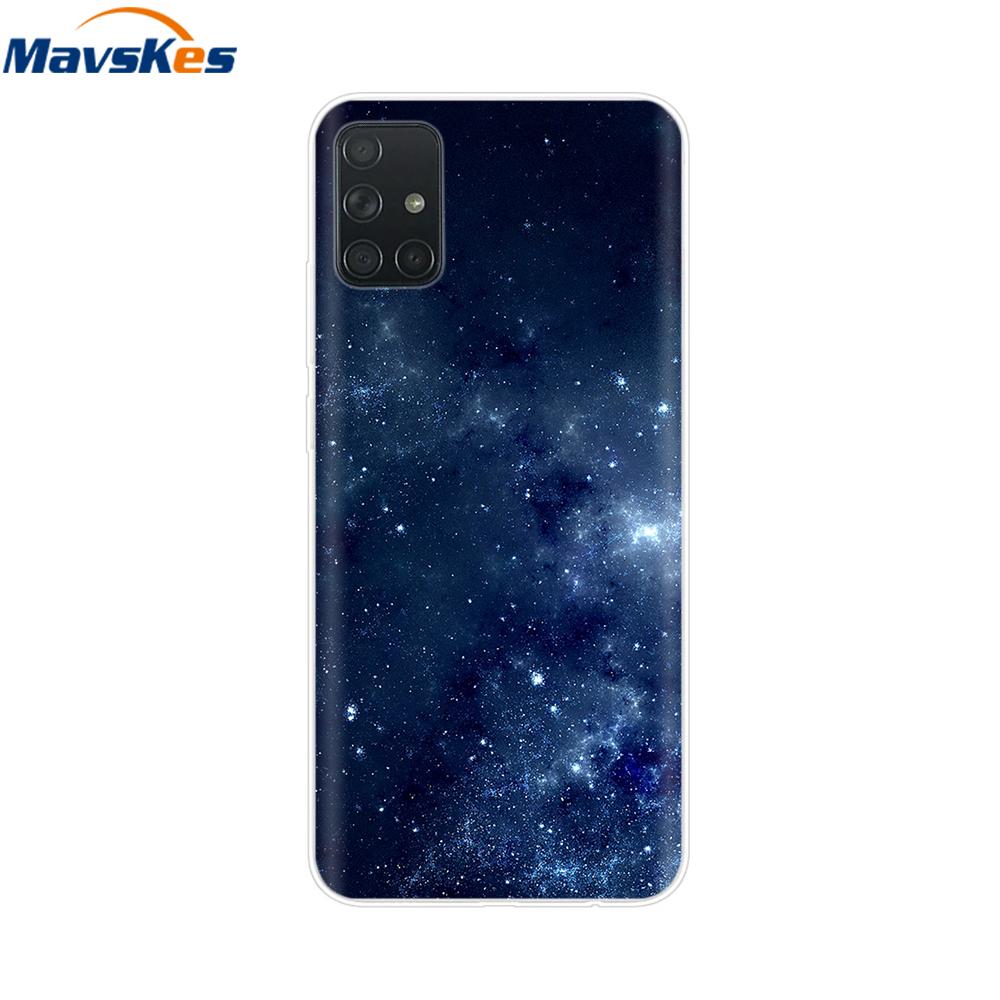 For Samsung Galaxy A51 Case Silicon Transparent Back Cover Phone Case for Samsung Galaxy A71 SM-A715F A515F A 51 71 Cover Fundas
