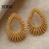 High-quality Craftsmanship Earrings 1 Pair Teardrop for Women, Chunky Stud Earrings, Special Occasion Gift Lightweight Drop Earring Jewelry