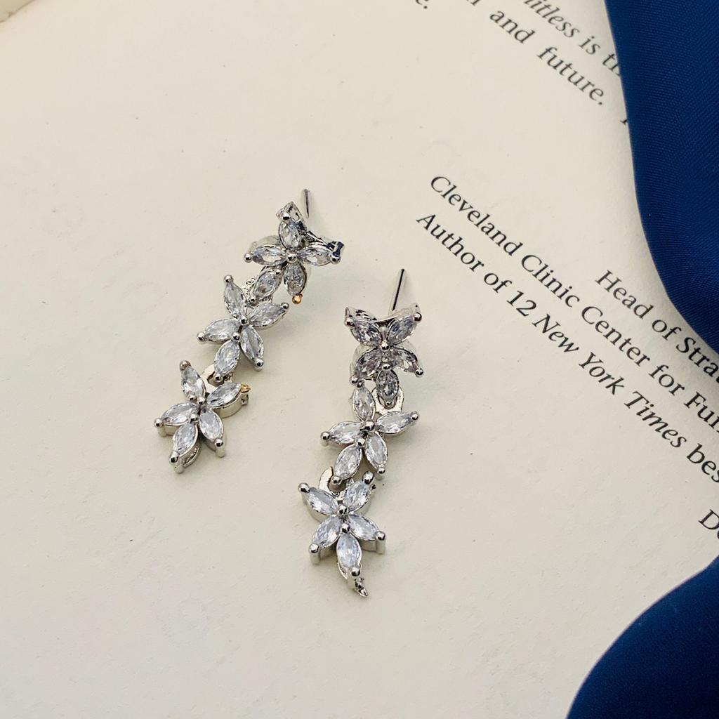 Srebrny pozłacany diamentowy okrągły naszyjnik Zestaw diamentowych naszyjników dla kobiet