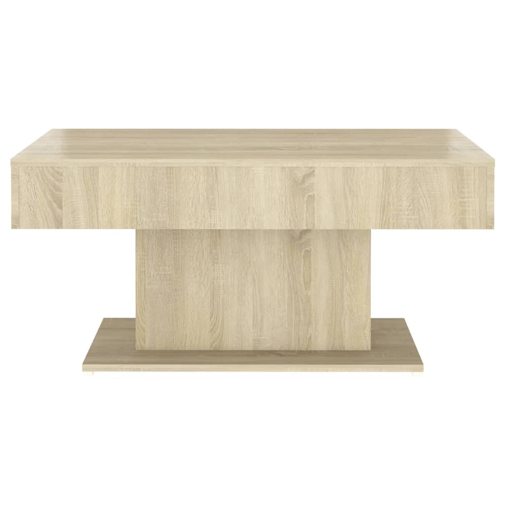  Coffee Table, Sonoma Oak, 96x50x45 Cm, Wood-based Material