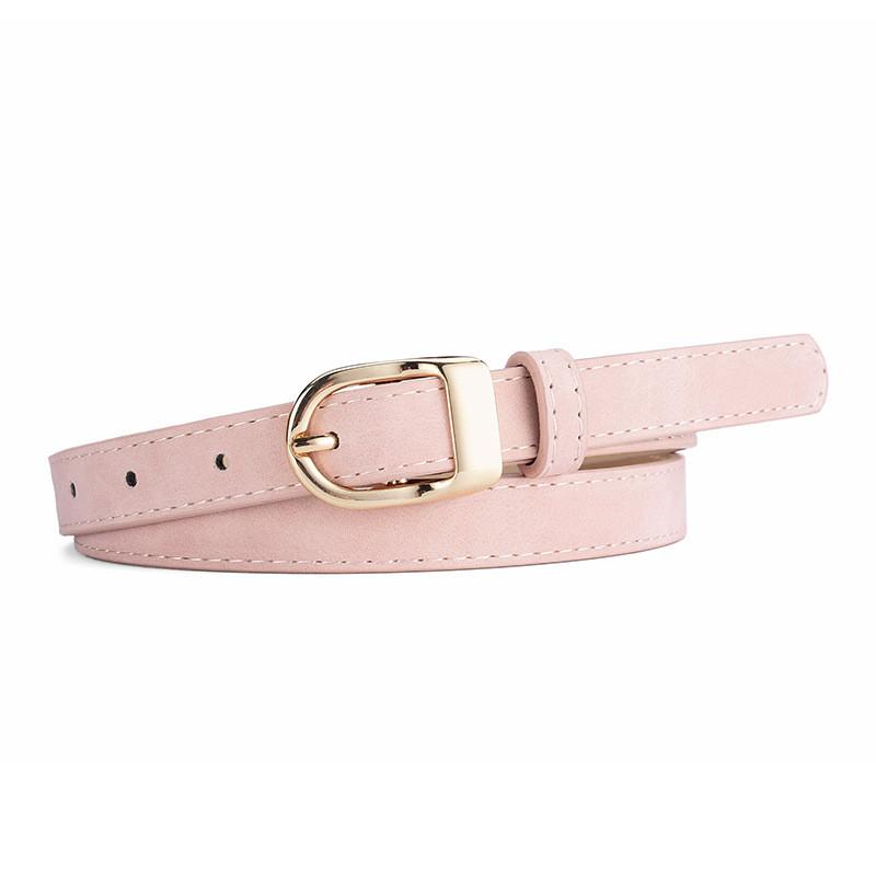 Elegant Versatile Pu Leather Belt For Women Perfect For Dresses And Casual Outfits