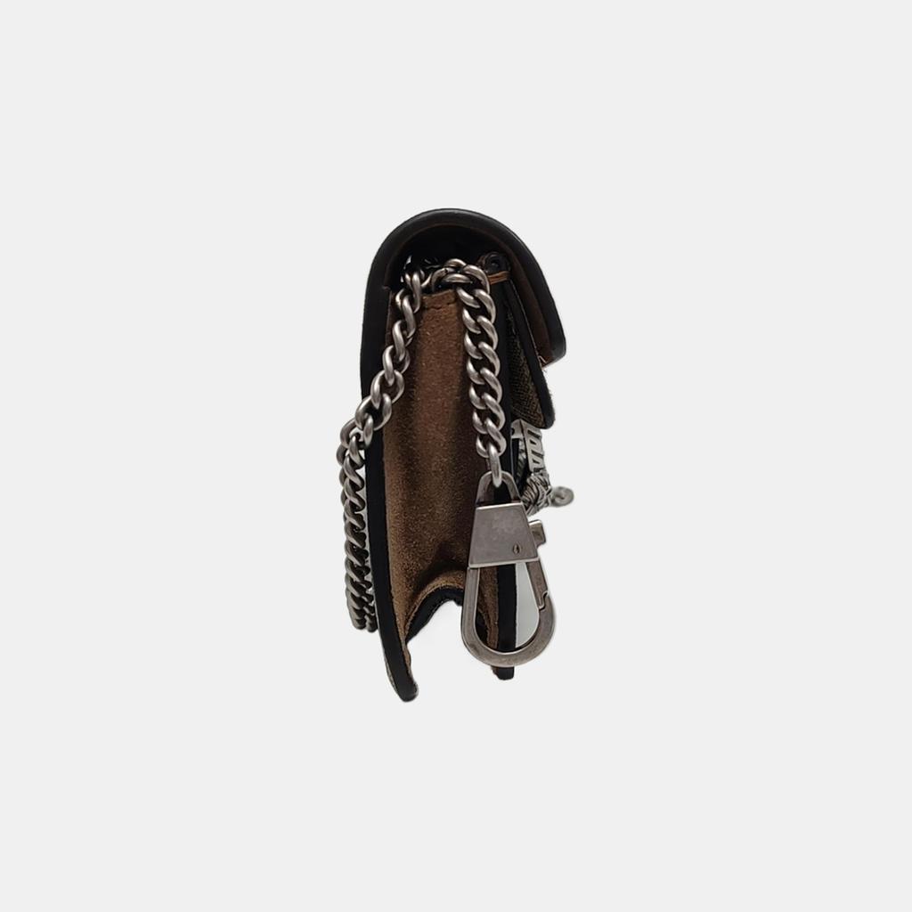 [Pre-Owned] Gucci Dionysus GG Supreme Super Mini Bag 'Beige' - Very Good #Z251Q0