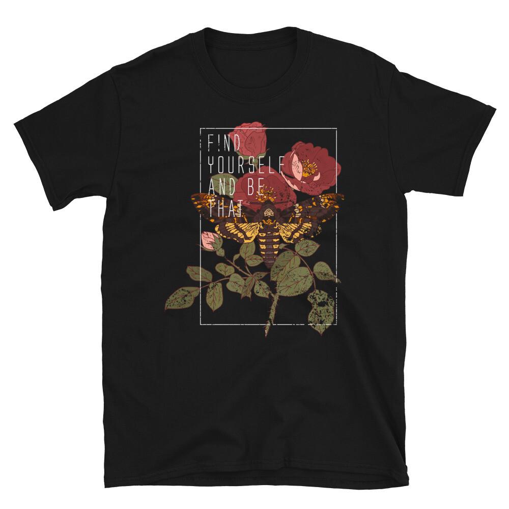 Bee & Roses Find Yourself Classic Trendy Design Casual T-Shirt