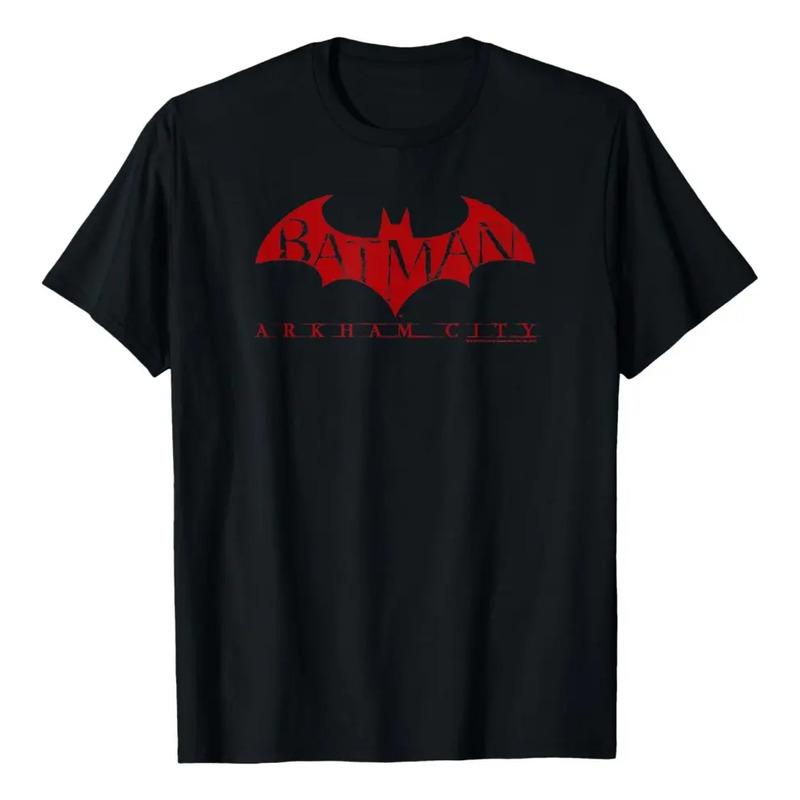 Camiseta Batman_ Arkham City Red Bat (1) S разноцветный