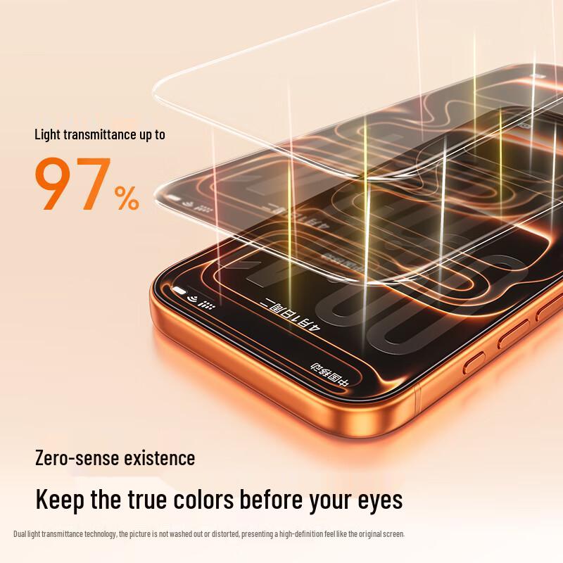 Sanze Crystal Shield Borderless Tempered Glass Screen Protector