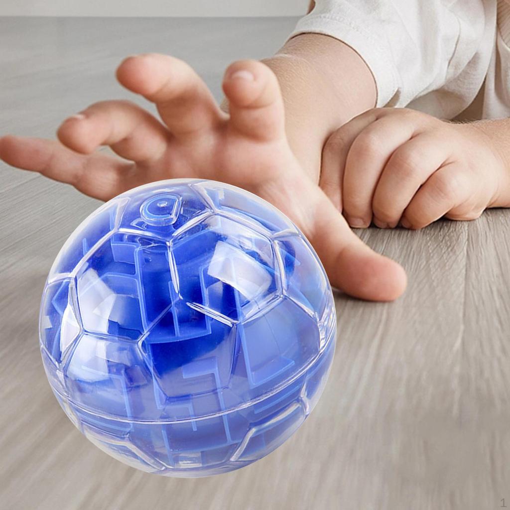 3D Maze Ball ,Brain Teaser Holiday Present Interactive Gravity Memory Sequential Labyrinth Game