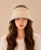 Baseukala French Raffia Sun Visor Cap (4Colors)