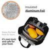 Surreal Death Moth Insulated Lunch Bag for Work School Gothic Goth Anti Waterproof Cooler Thermal Lunch Box Women Kids