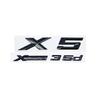 3D ABS Adhesive Black Letter Badges for Trunk Emblem suitable for BMW X5 E53 E70 F15 G05 models XDrive28i 30i d 35i 40i 48i 50i