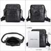Real Leather Men's Shoulder Bag Korean Version Backpack Top Layer Cowhide New Business Casual Crossbody Trend