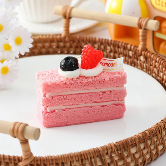 Mousse Cake Squeeze Toy Soft Stress Relief Toy Slow Rising Rectangular Cake Fidget Toy for Kids Adults Office Workers Anxiety Relief