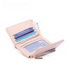 Style Pu Short Wallet With Multiple Card Slots And Zipper For Daily Use