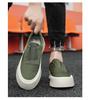 2025 Summer Men's Non-Slip Breathable Canvas Sneakers with Thick Sole