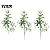 Lush Greenery for Farmhouse Style Faux Olive Branches Vase, Artificial Tree Branches, DIY Fake Indoor Plant Decor Living Room Plants, Realistic Stems,