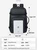 Expandable 17-Inch Travel Backpack: Large Capacity, Trendy, Multifunctional for Business, Casual, and Hiking