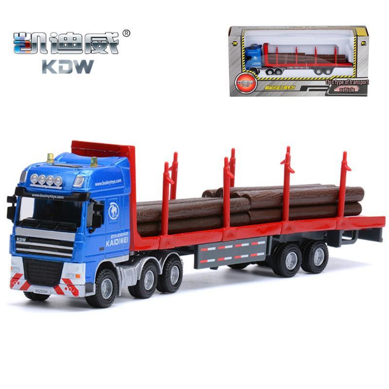 KDW 1:50 Alloy Timber Truck with 16 Logs 625034 6 per Box