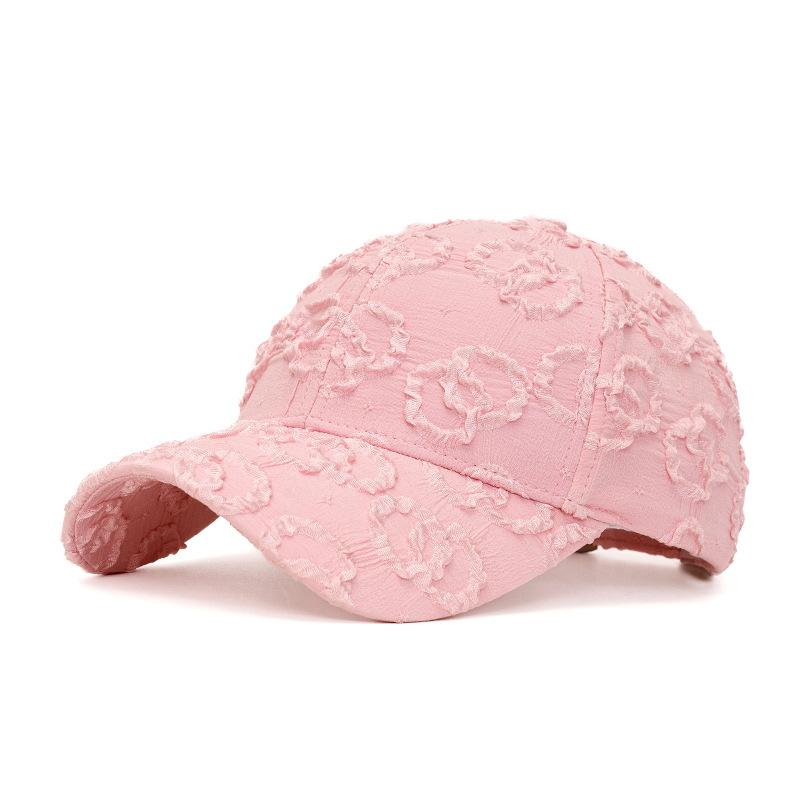 Baseball Cap Women Summer Thin Lace Flower Cap Sunshade Cap