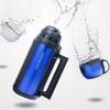 LocknLock Large Capacity Insulated Stainless Steel Bottle with Bowl