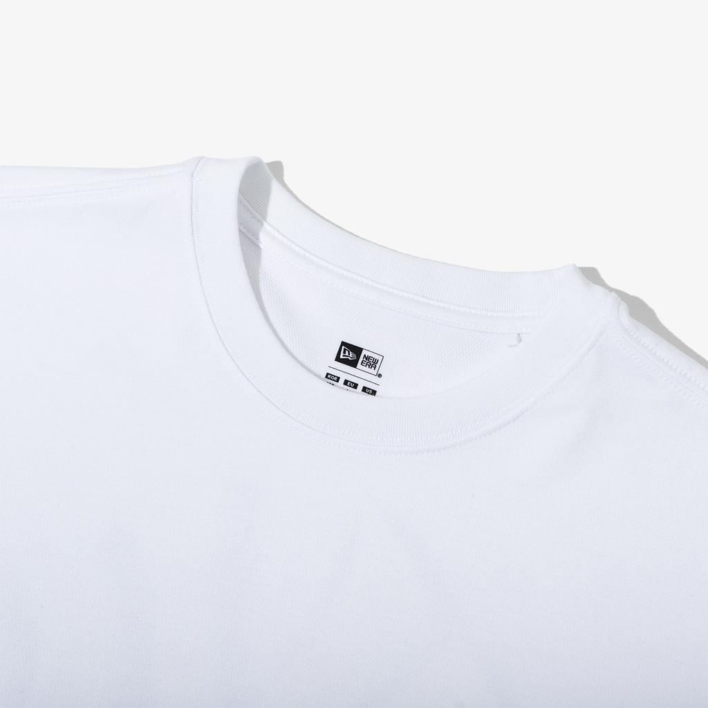 New Era MLB New York Yankees Logo Crew Neck Letter Summer American Short Sleeve T-Shirt Unisex Tops White 14179137
