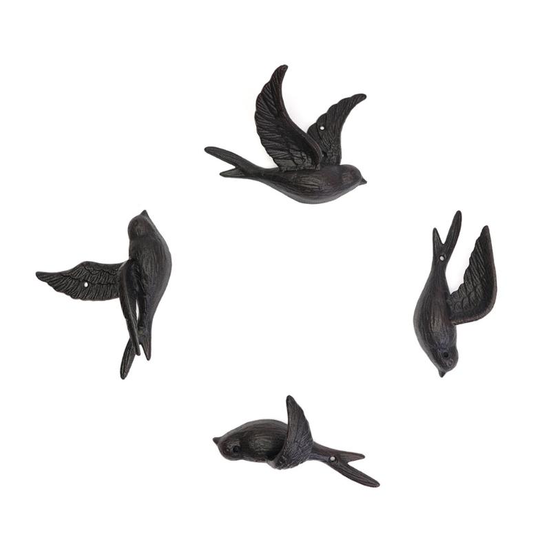 Type Bird Type Metal Wall Hook Ornament Storage Solution For Entryway Bedroom
