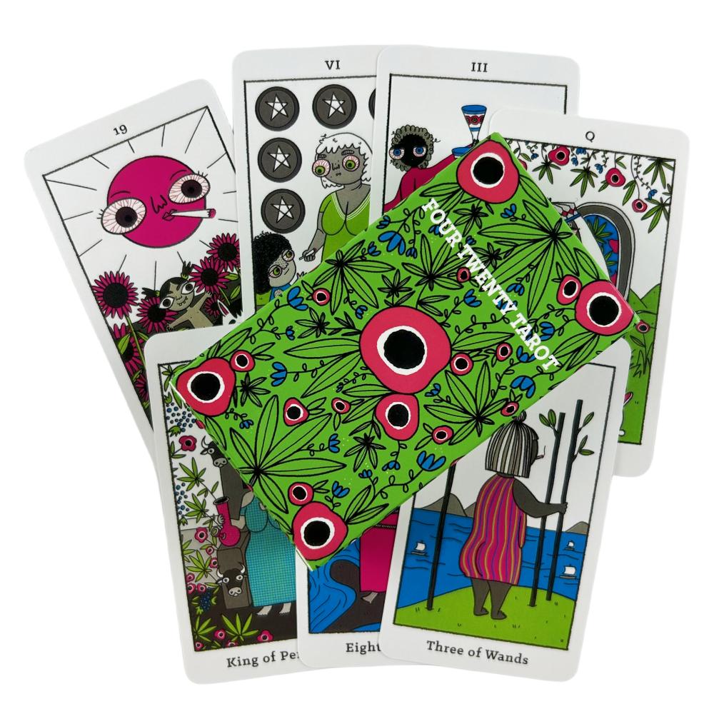 The Anime Tarot Cards Fashion Cartoon Cute For Beginners Edition Oracle Board Playing Table Games For Party