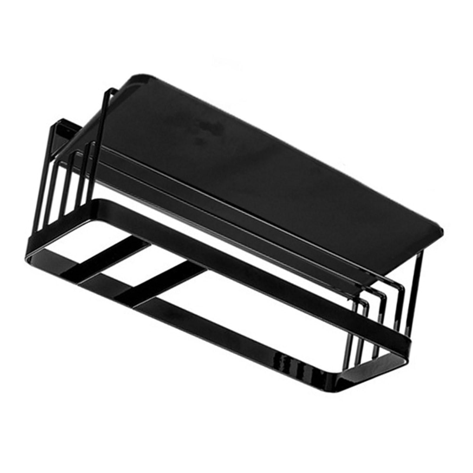 

Kitchen Sink Multifunctional Countertop Sponge Drain Rack Window Sill Sink Side Rack with Drip Tray for Household