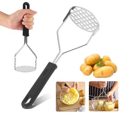 Edelstahl Kartoffelstampfer Ricer Manuelle Kartoffeln Brecher Obst Gemüse Druck Schlamm Kartoffel Presse Werkzeuge Küche Gadgets