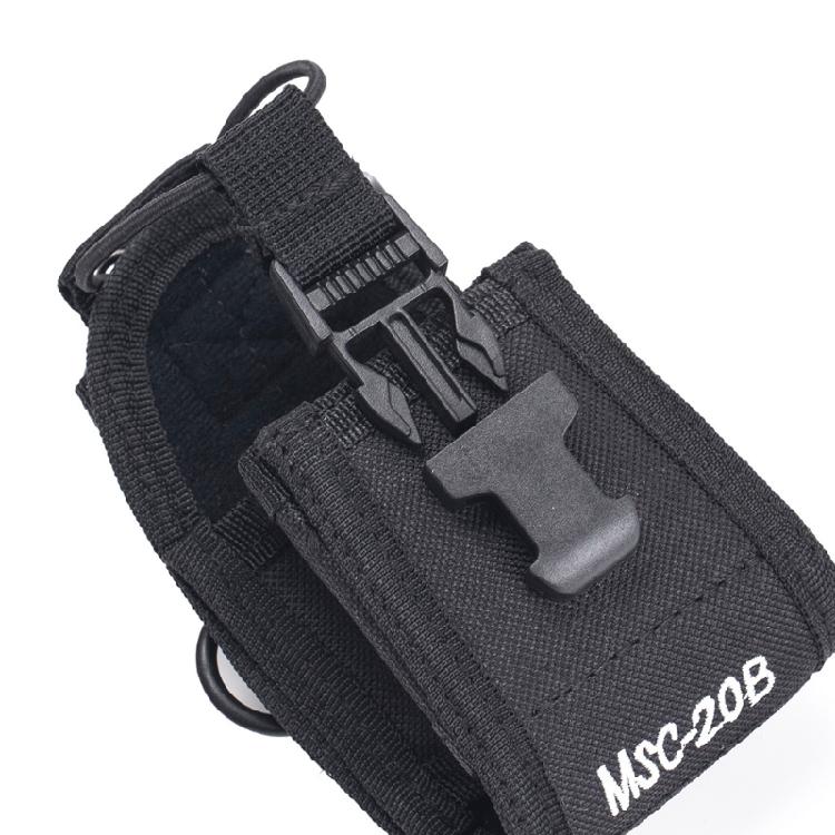 MSC-20B Nylon Pouch Bag Holster Carry for Case TYT-BaoFeng UV-5R Walkie Talkie R