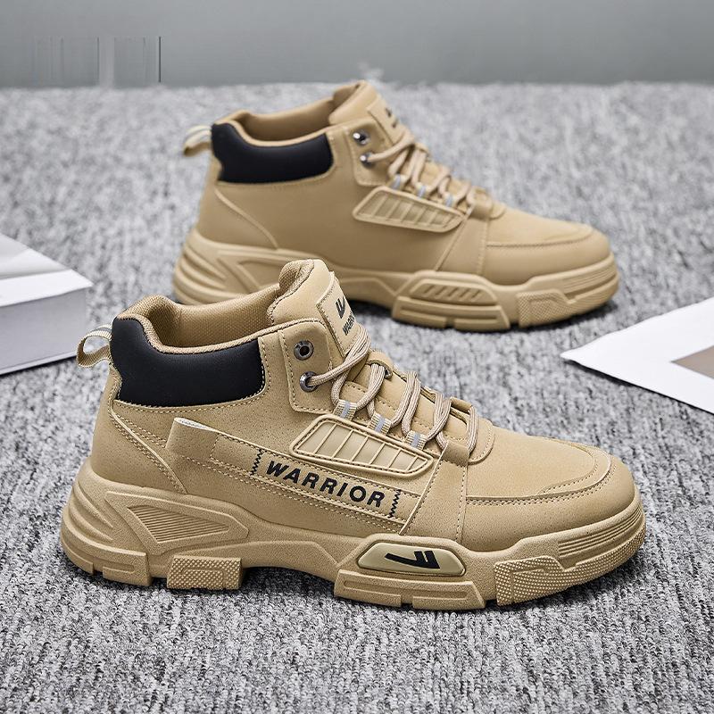 Men's shoes Martin boots summer new high-top outdoor tooling shoes hiking shoes men's sports boots
